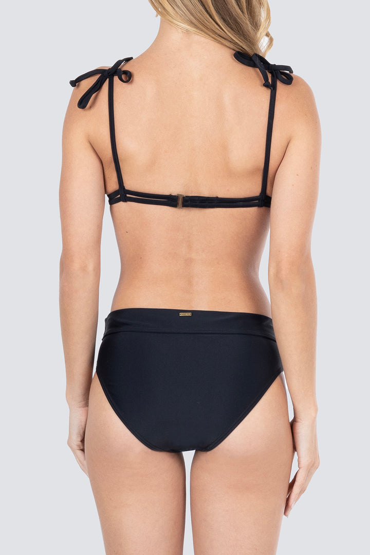 Top bikini negro ajustable - Hang Ten