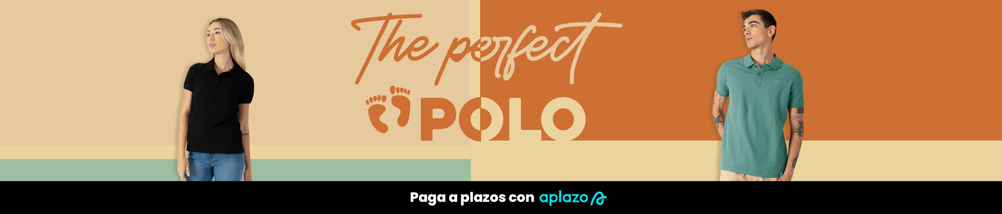 Polos hombre línea banner