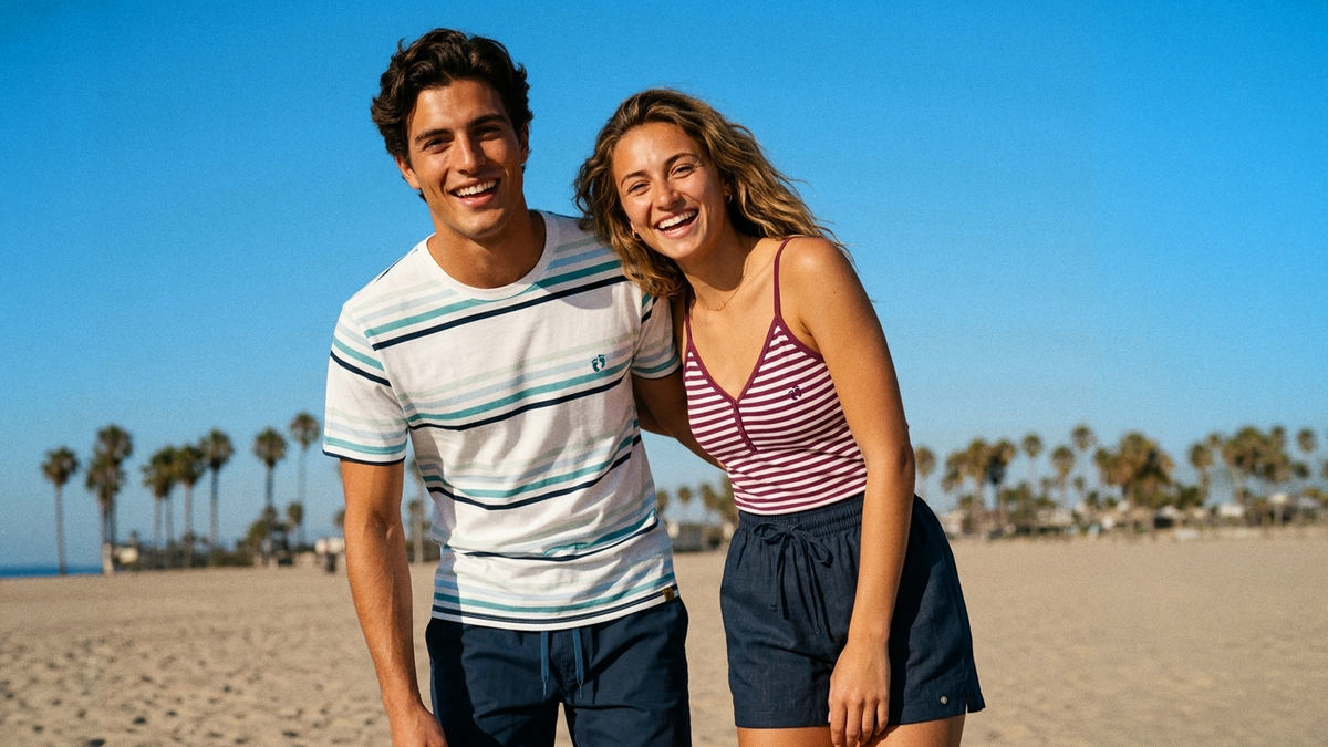 Cómo armar tu outfit de playa con Hang Ten (hombre y mujer)