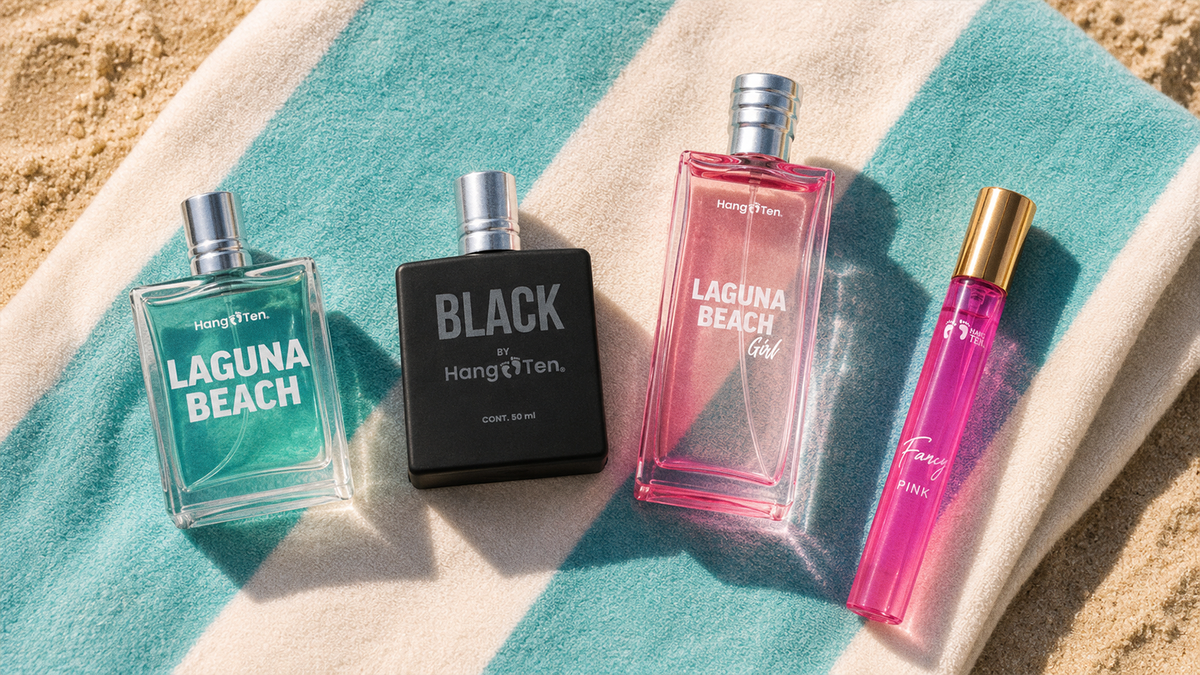 Cómo elegir tu perfume Hang Ten según tu aroma: fresco, acuático o dulce
