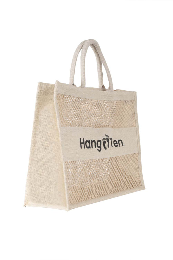 Bolsa de yute con estampado - Hang Ten