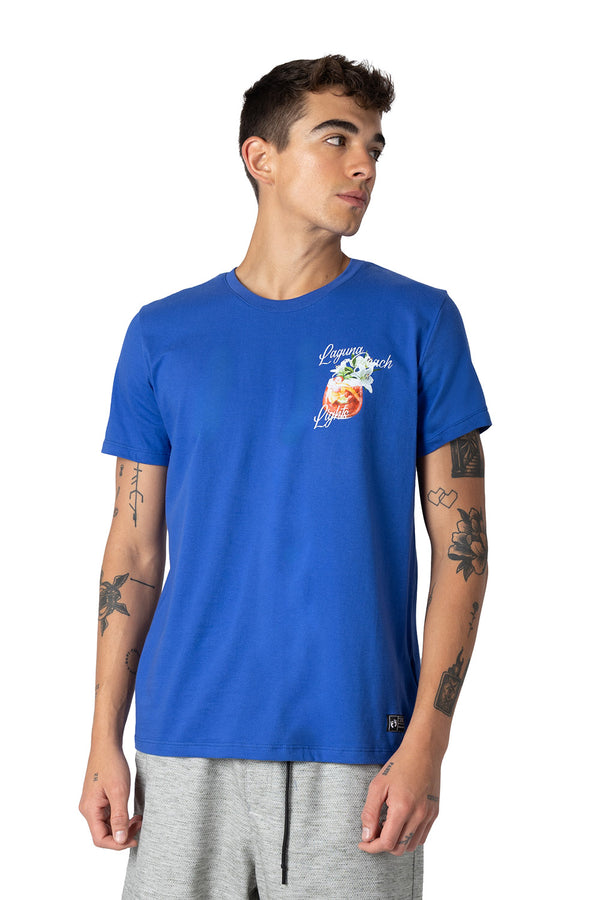 Playera manga corta azul Laguna Beach - Hang Ten 