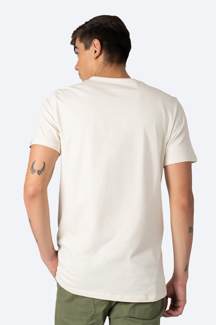 T-shirt beige "Ride the wave" - Hang Ten 