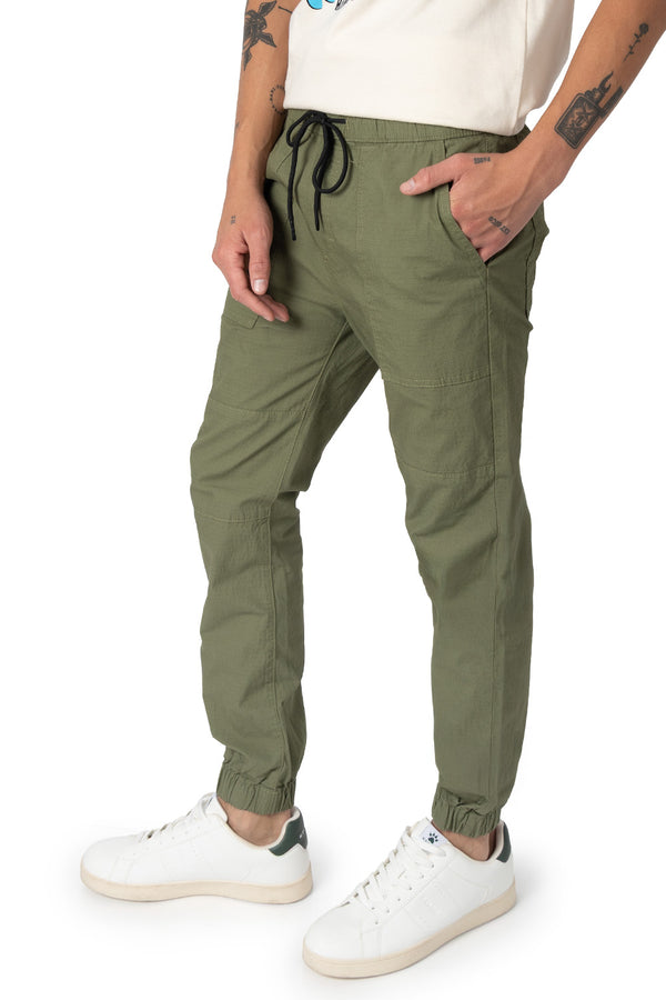 Jogger verde oliva- Hang Ten