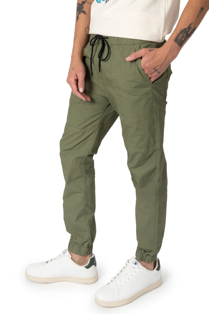 Jogger verde oliva- Hang Ten