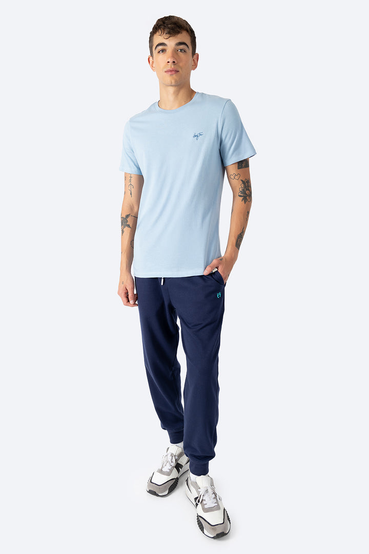 Playera azul claro estampado Hang Ten - Hang Ten