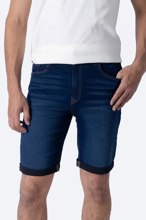 Bermuda de mezclilla stetch azul - Hang Ten