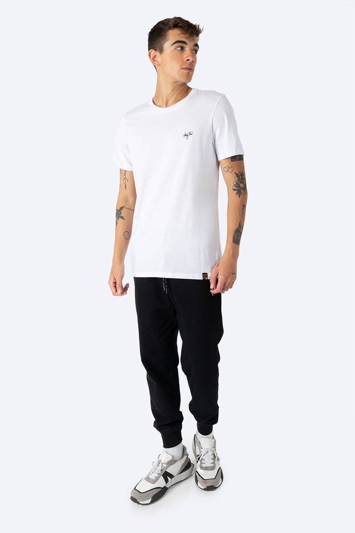 Playera blanca estampado Hang Ten - Hang Ten