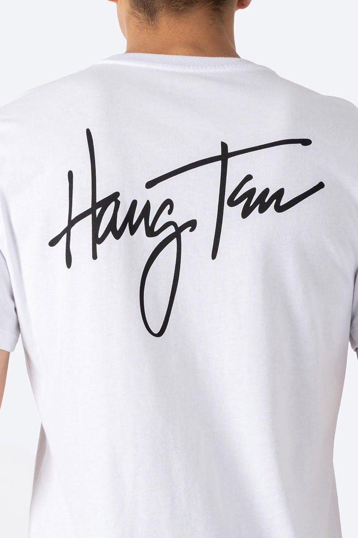 Playera blanca estampado Hang Ten - Hang Ten