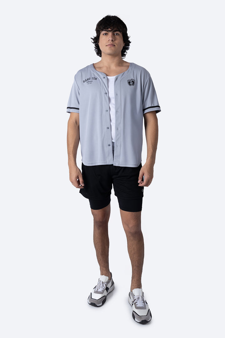 Playera beisbolera gris - Hang Ten
