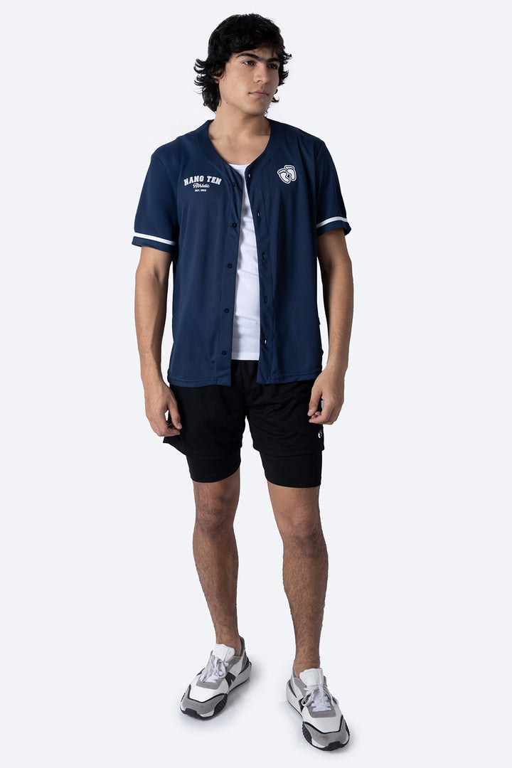 Playera beisbolera azul - Hang Ten