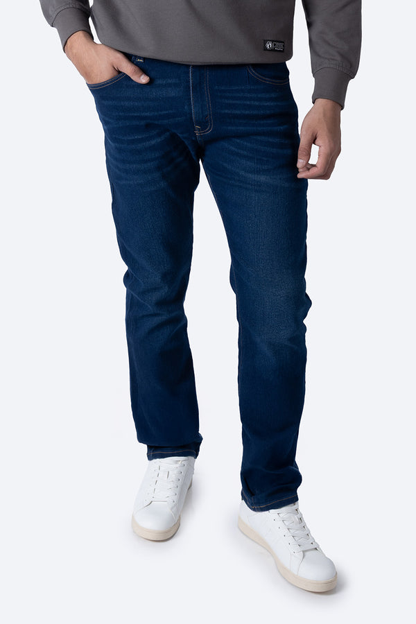 Jeans straight azul - Hang Ten