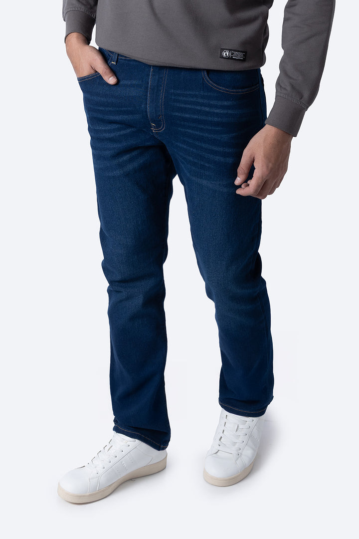 Jeans straight azul - Hang Ten