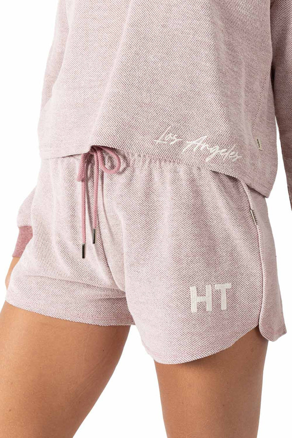 Short rosa claro con textura - Hang Ten