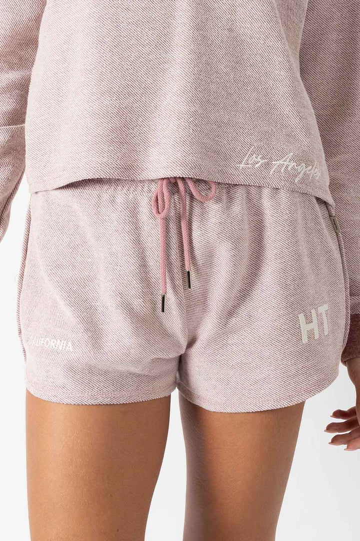 Short rosa claro con textura - Hang Ten