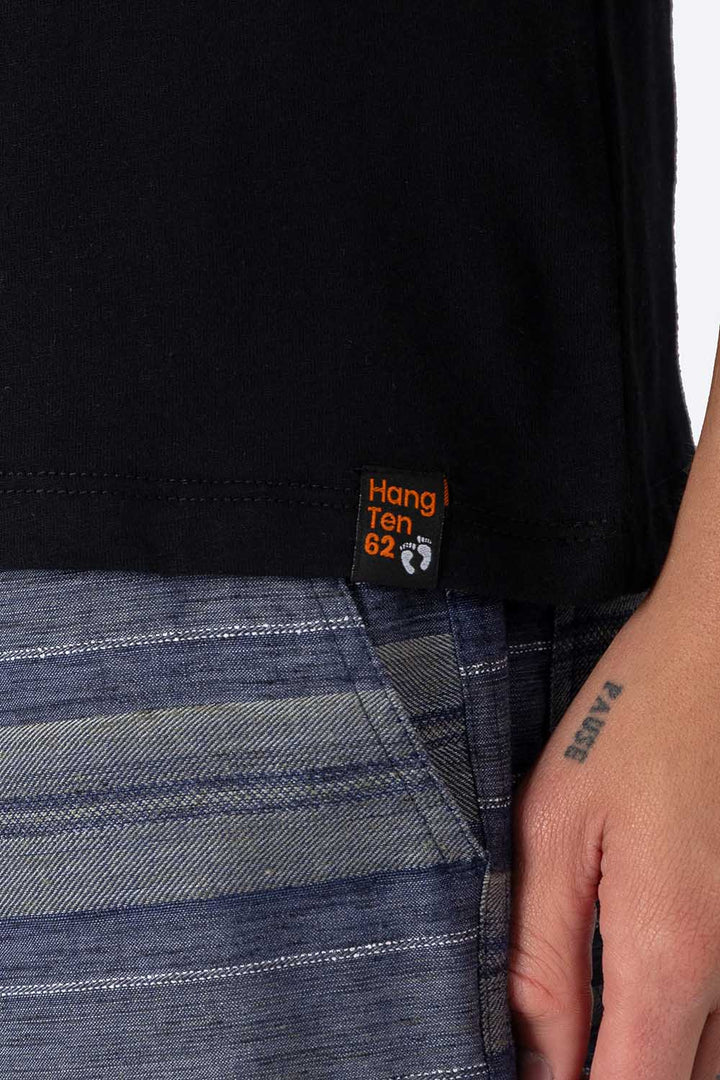 Playera negra Hang Ten California - Hang Ten 