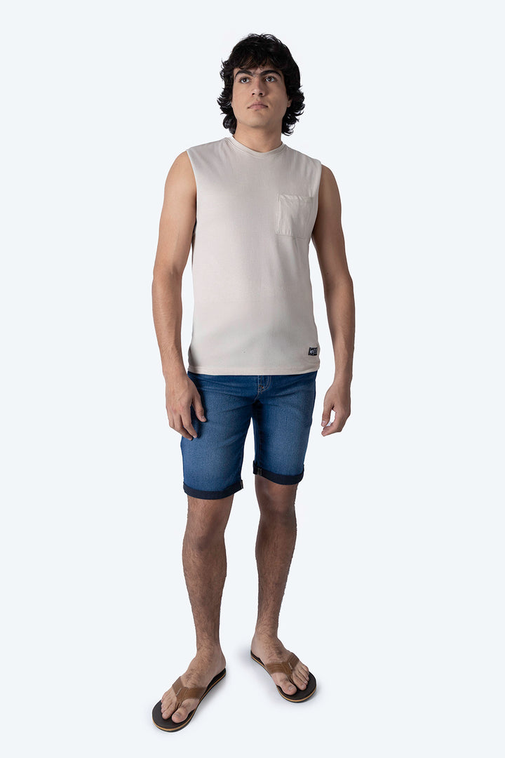 Tank top relaxed fit beige - Hang Ten