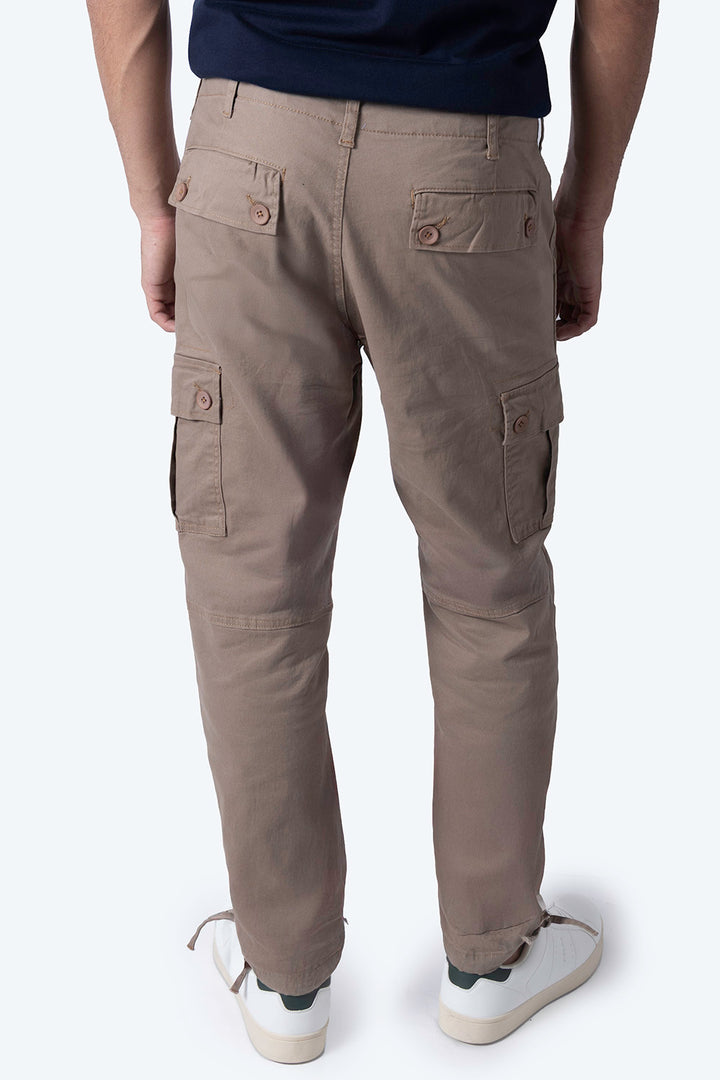 Pantalón tipo cargo café - Hang Ten