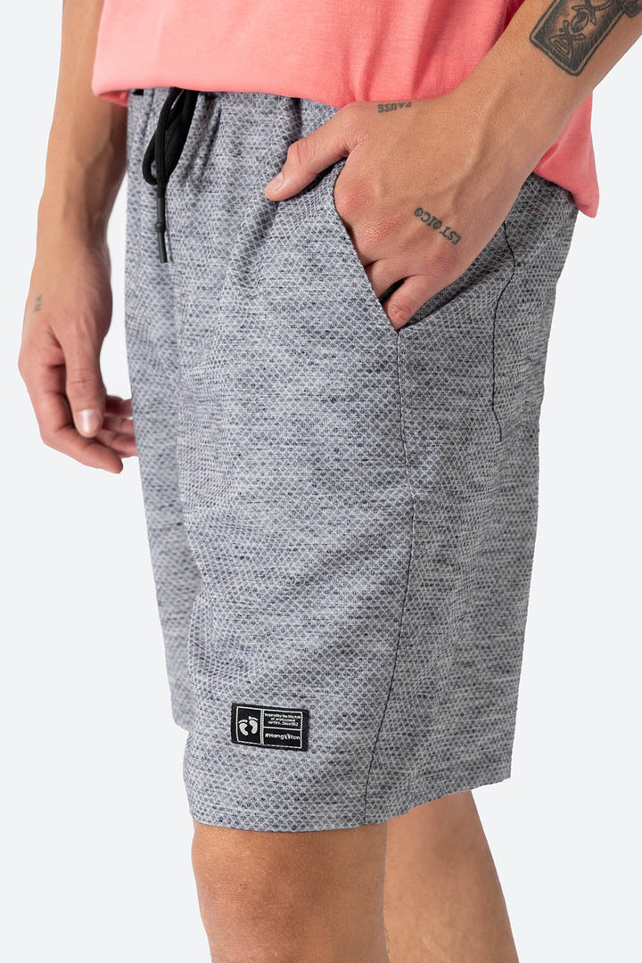 Bermuda básica gris claro con jareta - Hang Ten