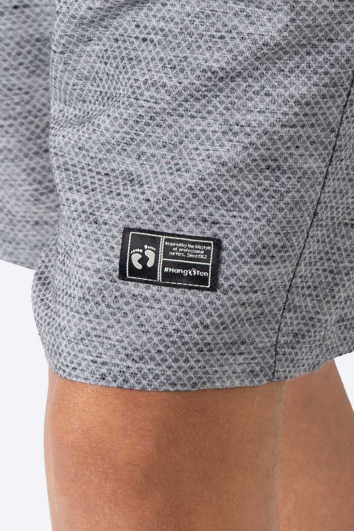 Bermuda básica gris claro con jareta - Hang Ten