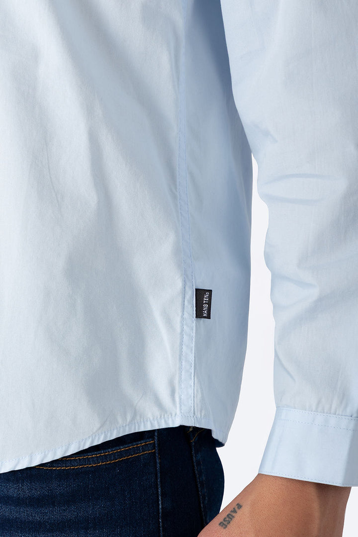 Camisa manga larga azul claro - Hang Ten