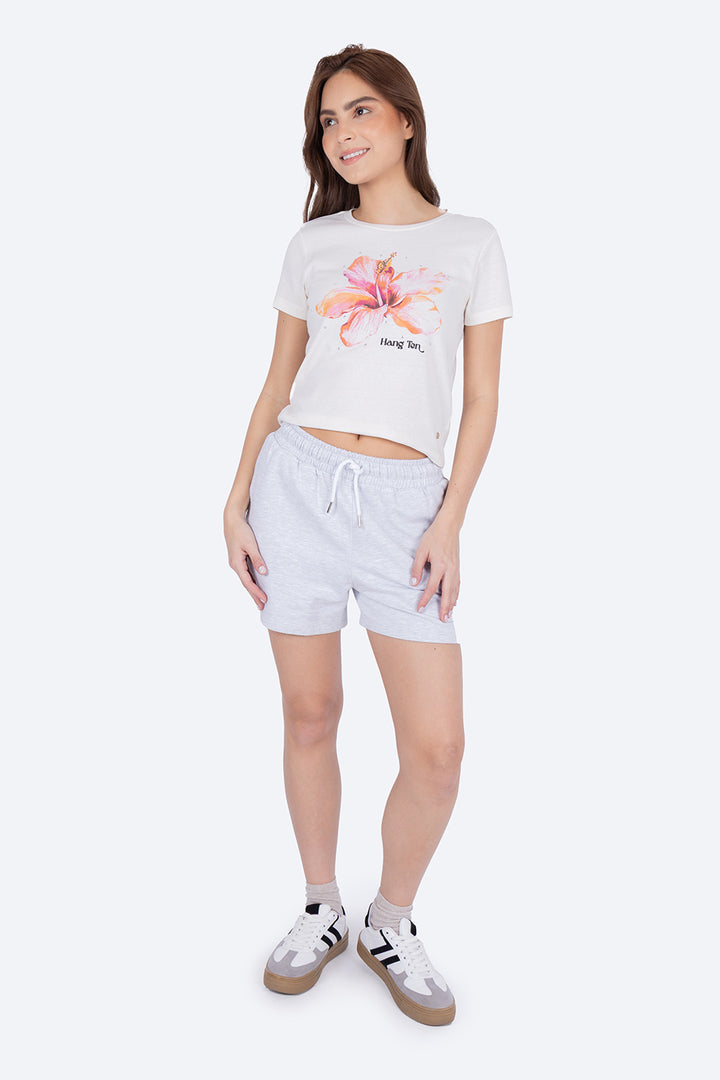 Short básico de felpa gris - Hang Ten