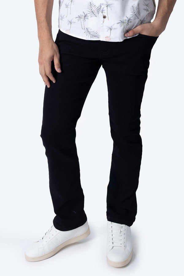 Jeans straight negro - Hang Ten