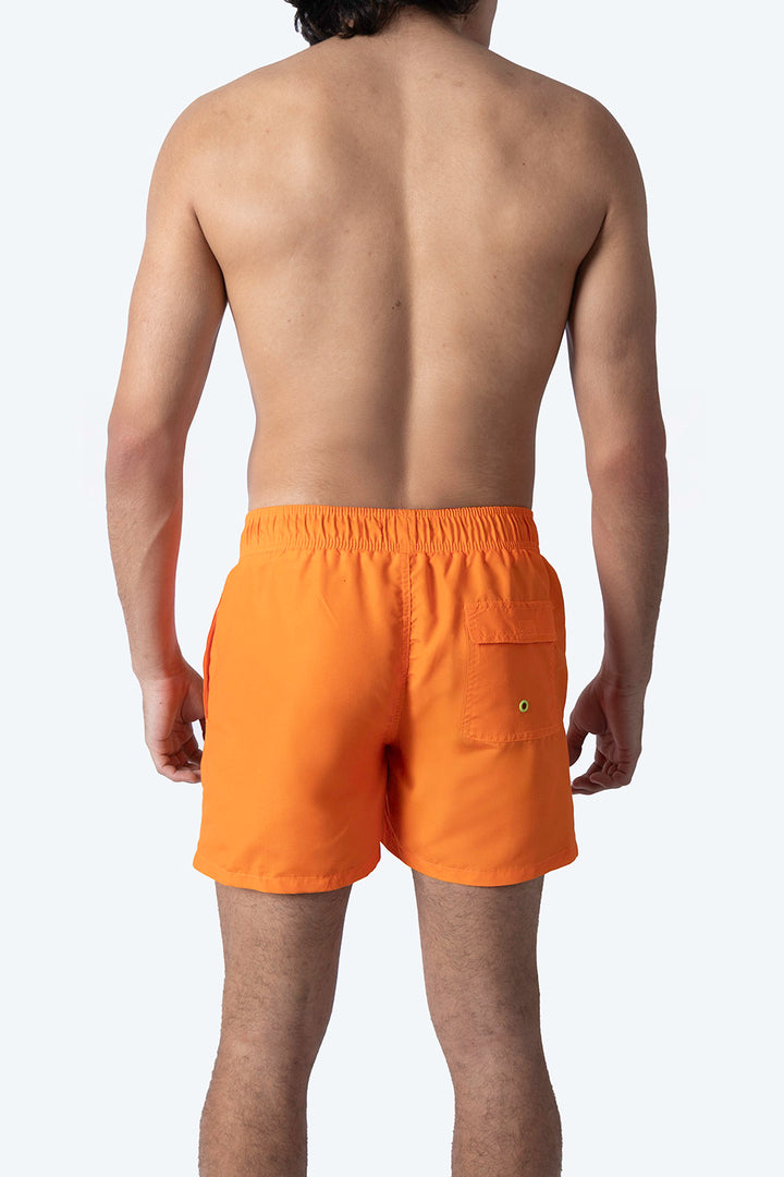 Traje de baño naranja con jareta - Hang Ten
