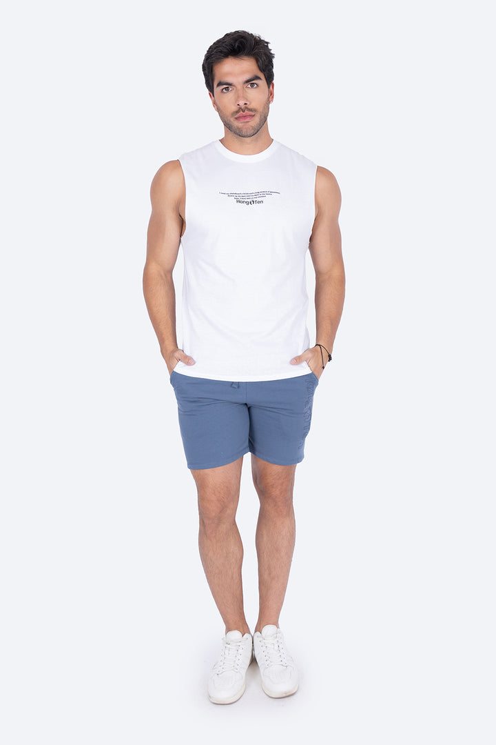 Tank top relaxed fit blanca - Hang Ten