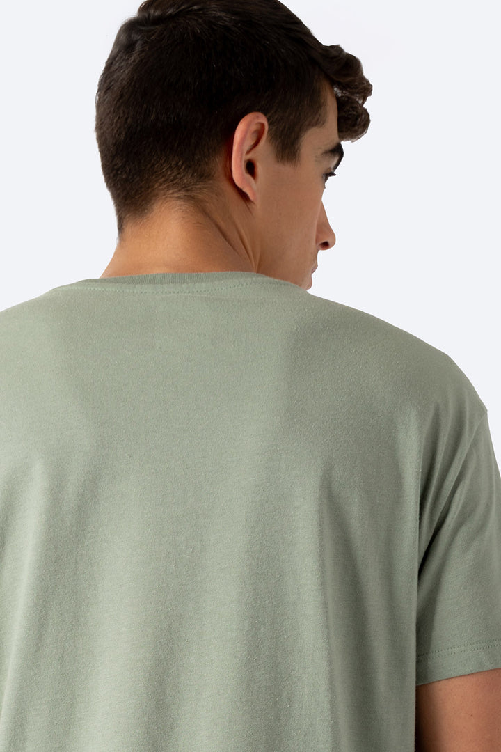 Playera verde claro SURFING - Hang Ten