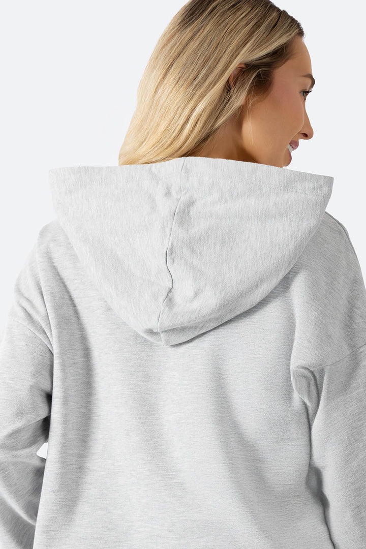 Sudadera cerrada gris con capucha SURF TEAM - Hang Ten 