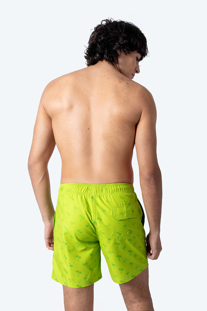 Traje de baño verde heat reactive- Hang Ten