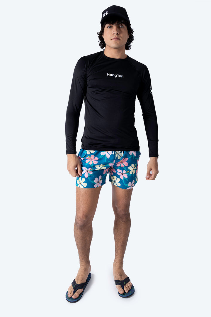 Rashguard negra - Hang Ten
