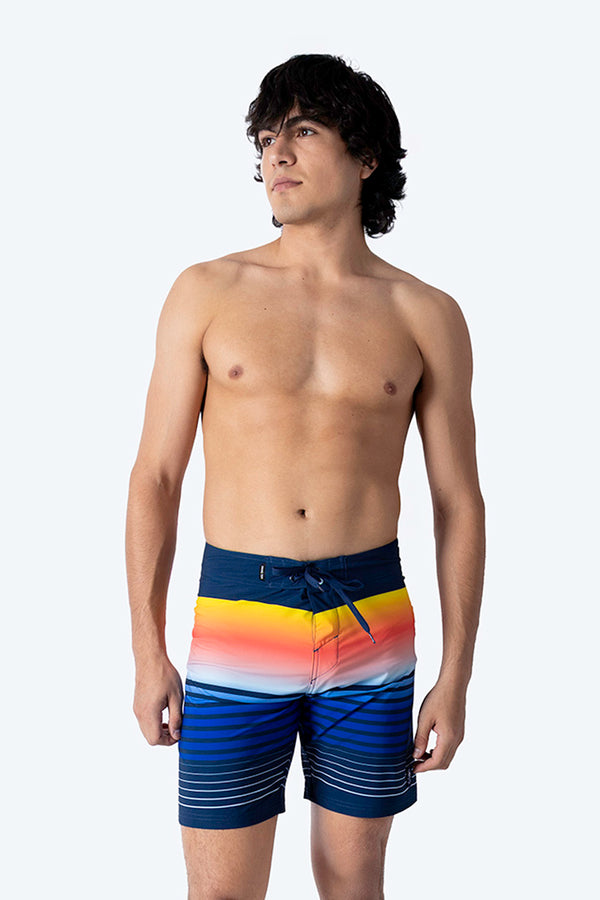 Surfo con franjas multicolor - Hang Ten