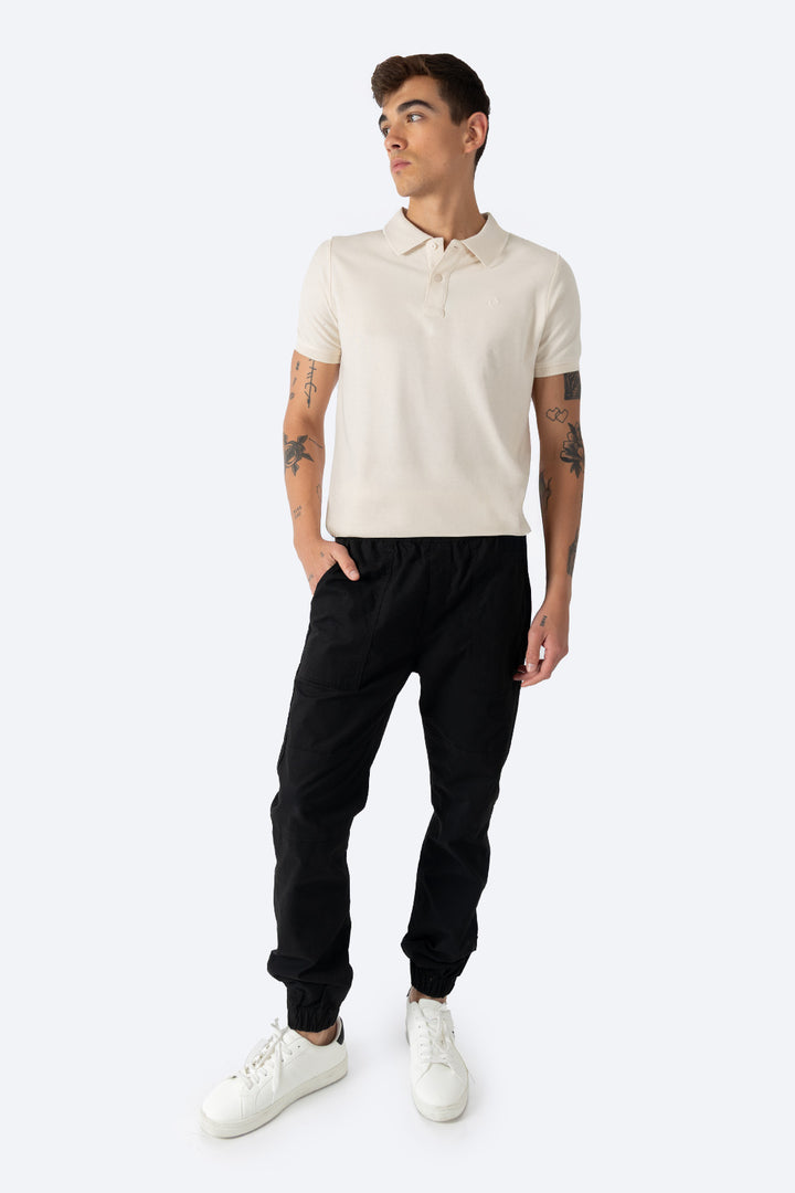 Jogger negro - Hang Ten