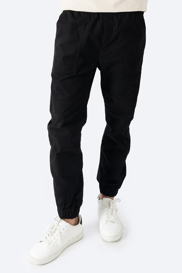 Jogger negro - Hang Ten