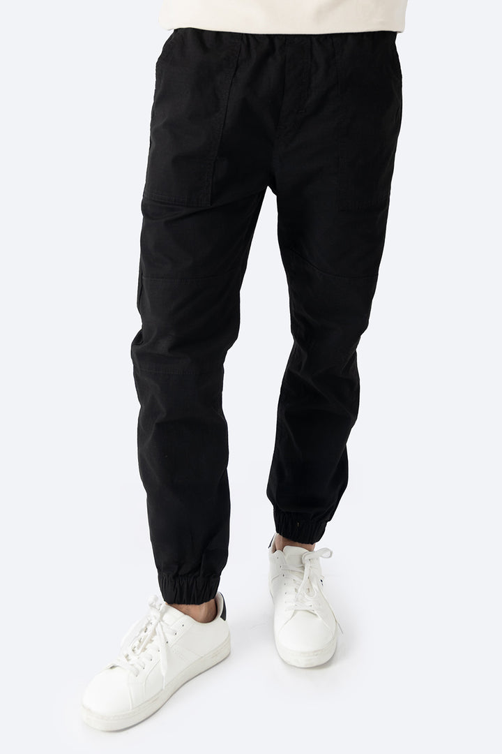Jogger negro - Hang Ten