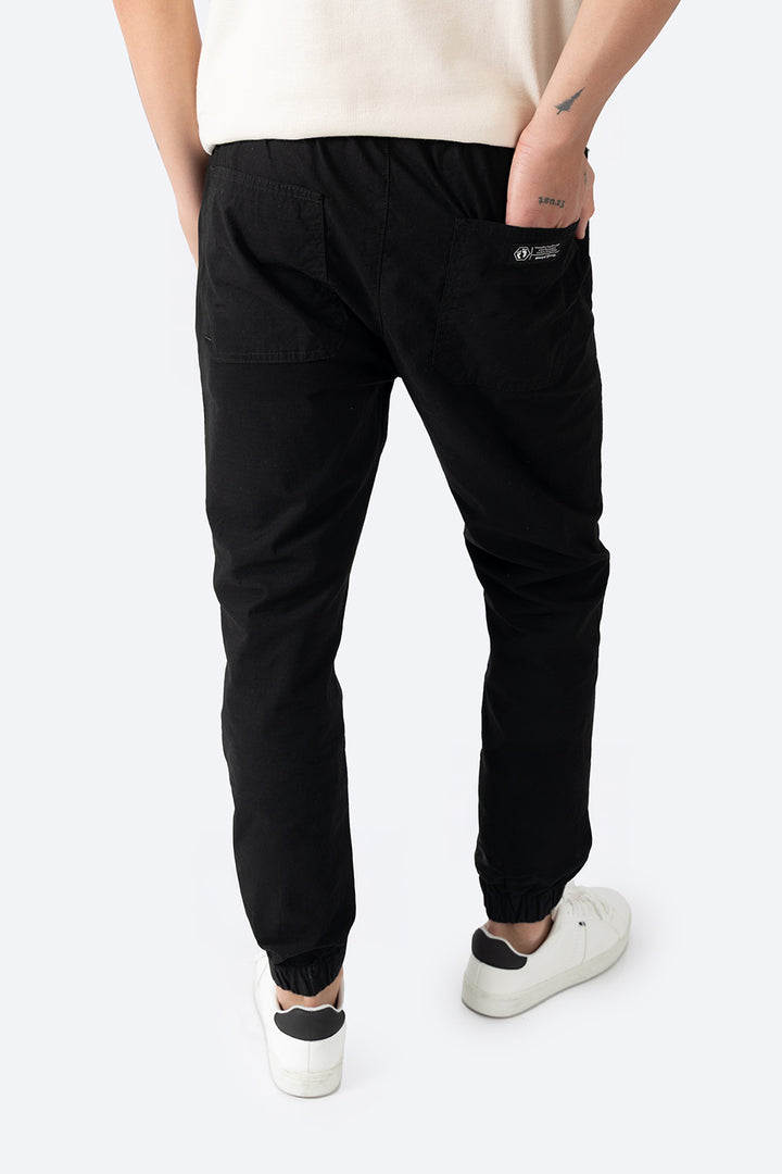 Jogger negro - Hang Ten