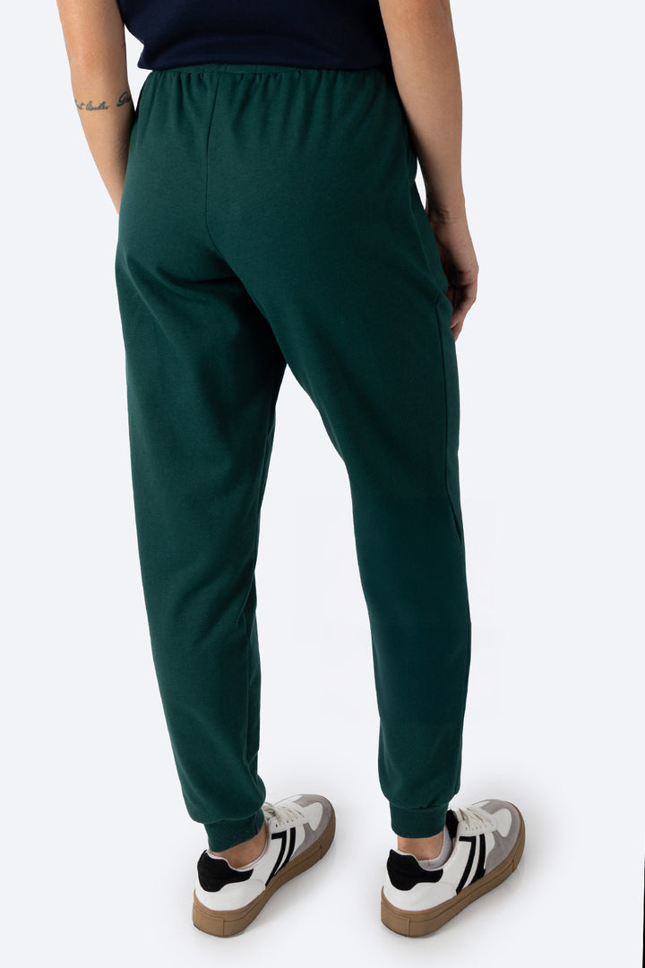 Pantalón deportivo con jareta color verde - Hang Ten