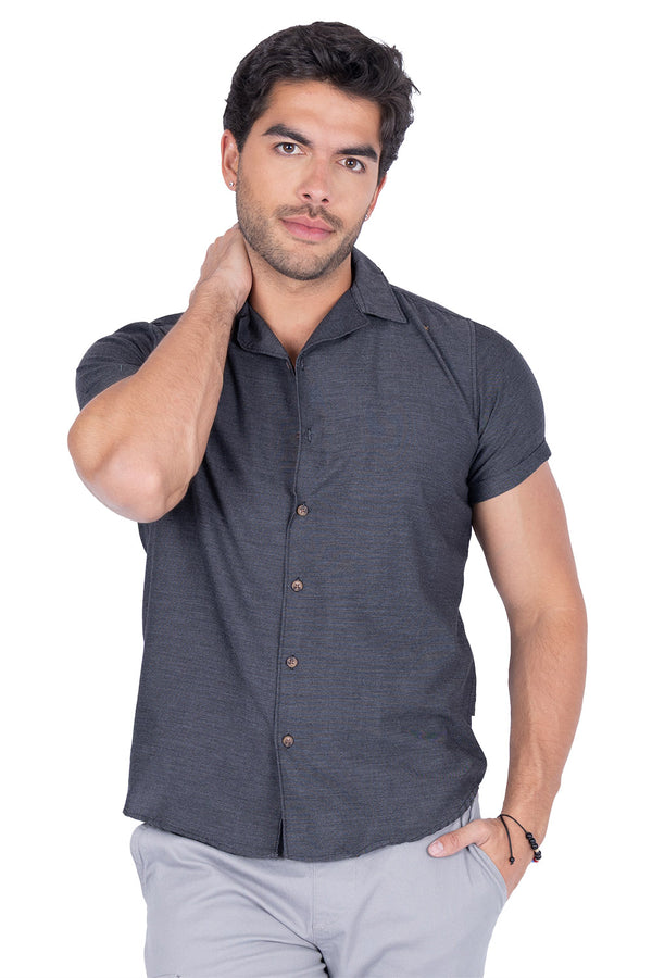 Camisa manga corta negra - Hang Ten