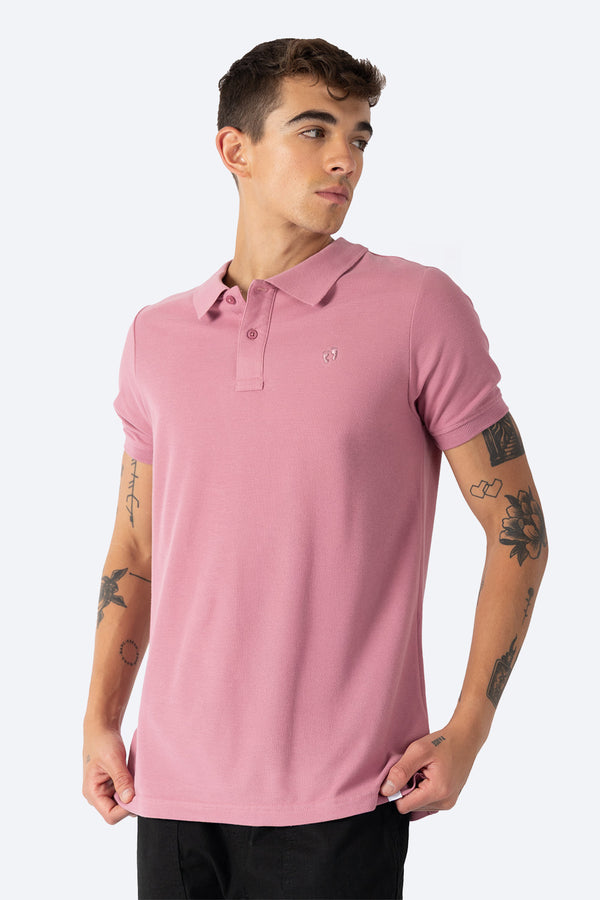 Polo piqué rosa new  - Hang Ten 