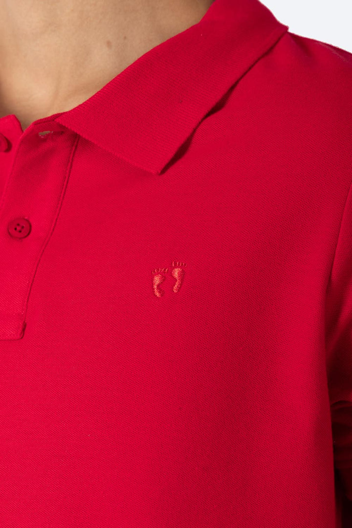 Polo piqué roja new - Hang Ten 