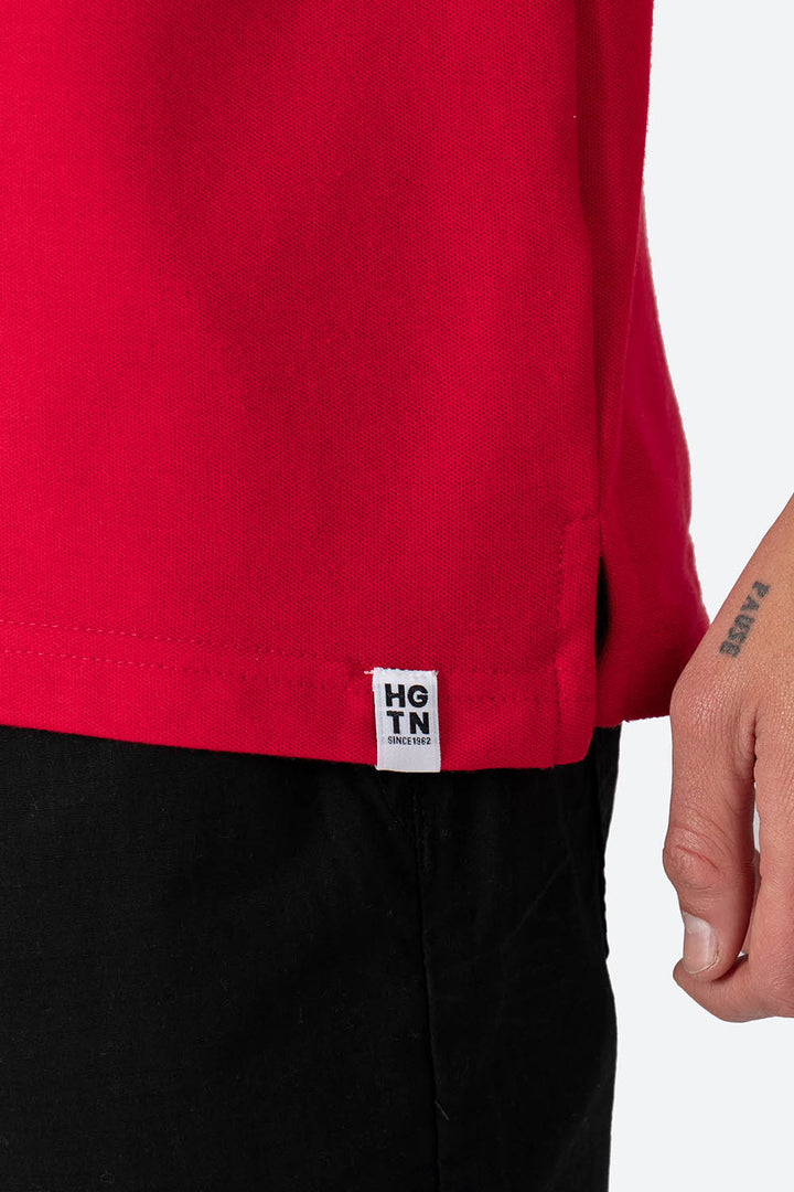 Polo piqué roja new - Hang Ten 