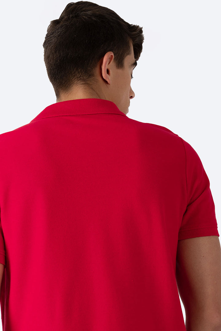 Polo piqué roja new - Hang Ten 