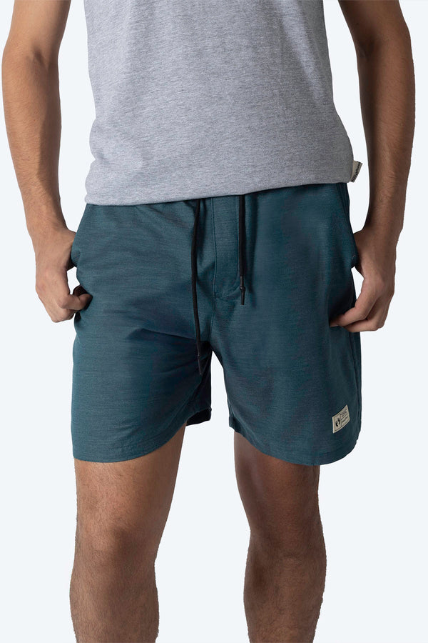 Bermuda casual verde con jareta - Hang Ten