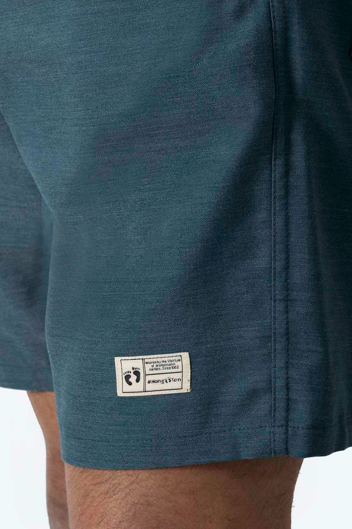 Bermuda casual verde con jareta - Hang Ten