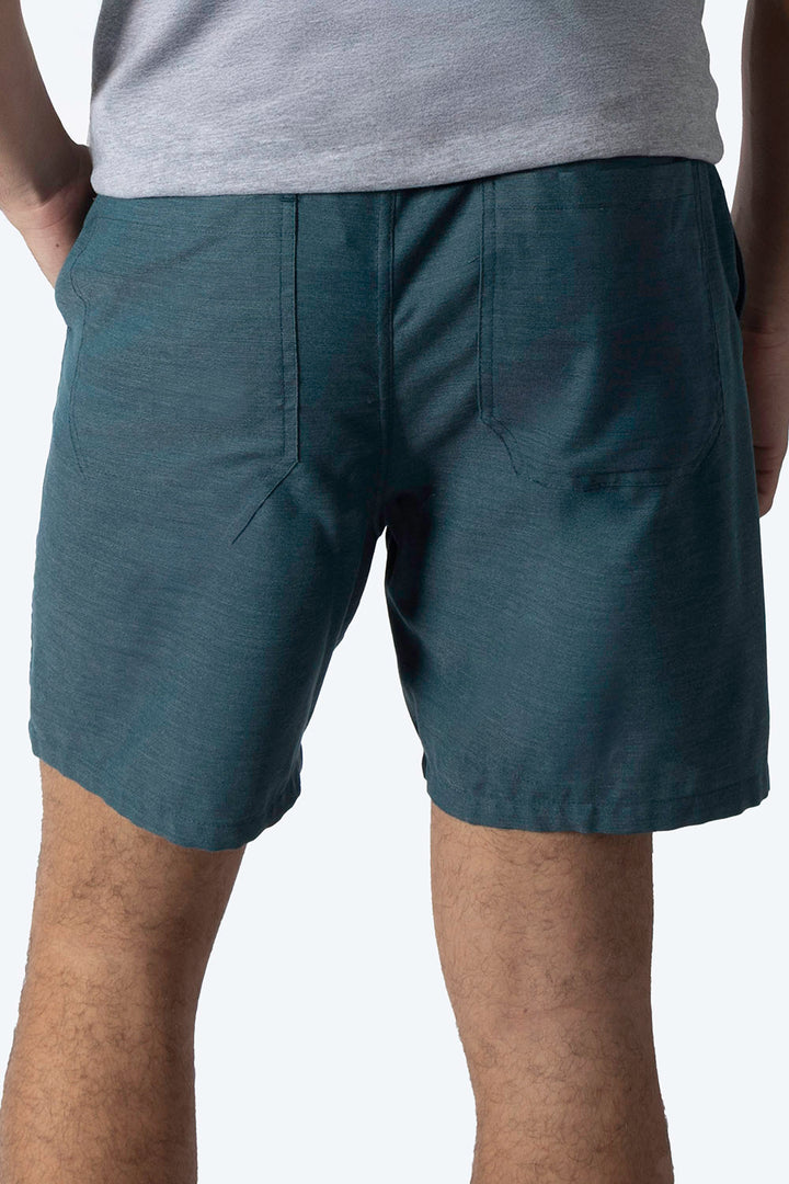 Bermuda casual verde con jareta - Hang Ten