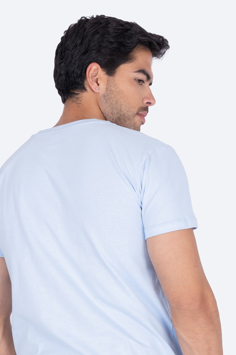 Playeras Surf Pacific Ropa Playera Azul Manga Corta Pacific Beach