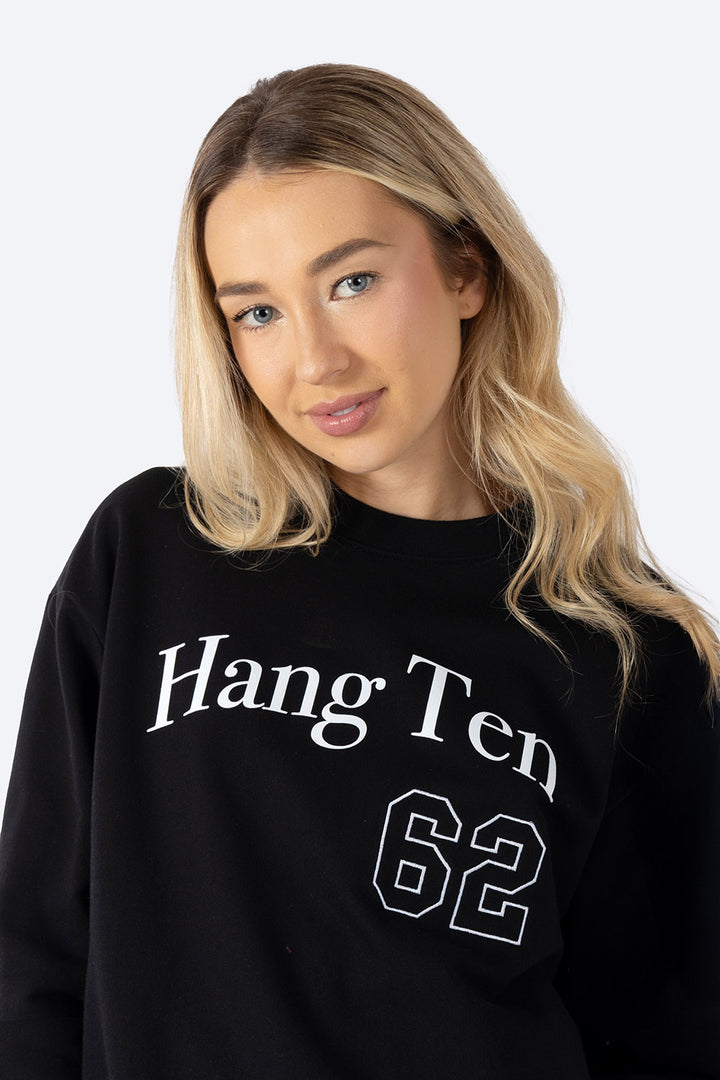 Sudadera cerrada negra  HANG TEN 62 - Hang Ten