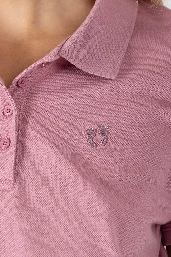 Polo piqué new rosa  - Hang Ten